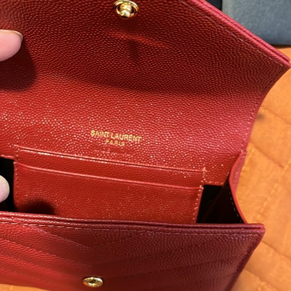 Yves Saint Laurent YSL Cassandre Matelassé Small Envelope Wallet - Picture 4 of 7